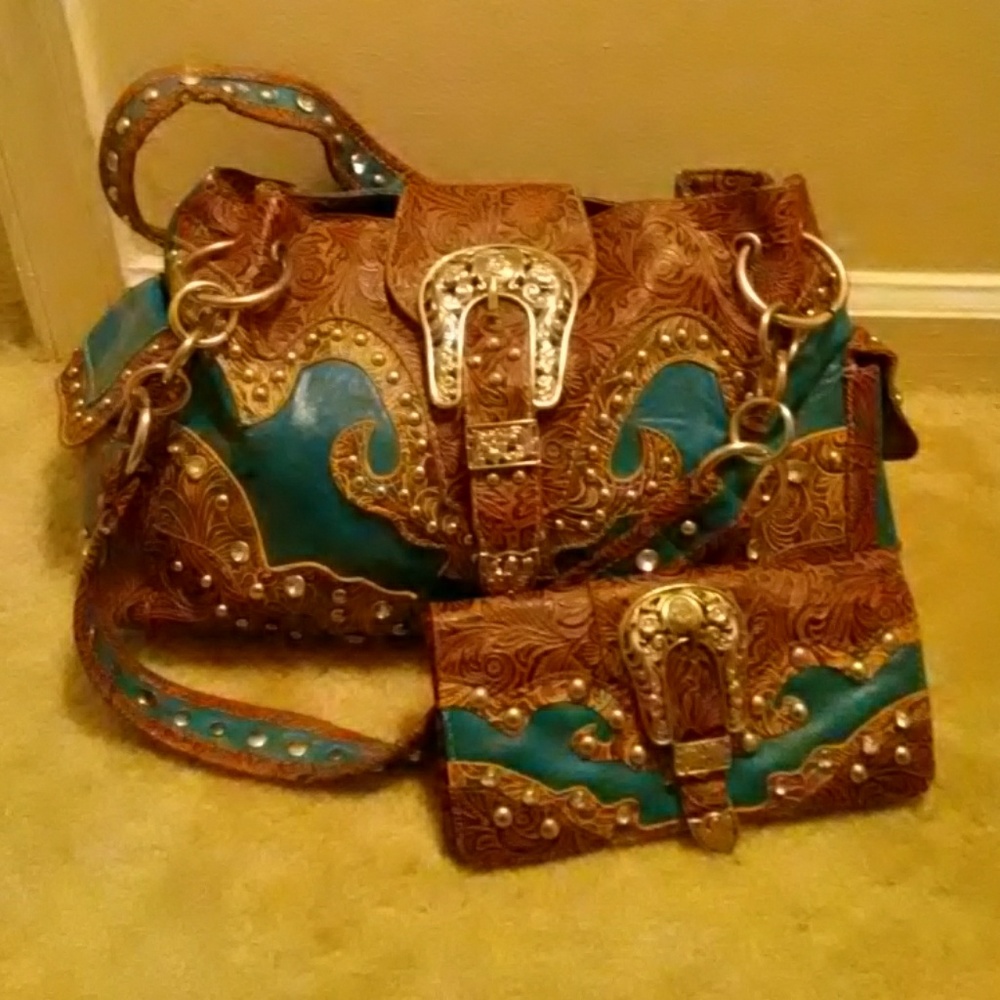 Montana west bag and wallet